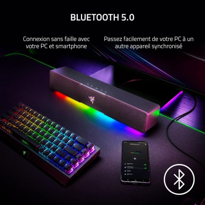 Акустична система Razer Leviathan V2 X 7.1 USB-C/BT RGB, чорний (RZ05-04280100-R3M1)