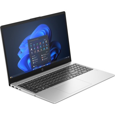 Ноутбук HP 250R-G10 15.6" FHD IPS AG, Intel 5-120U, 16GB, F1024GB, UMA, DOS, сріблястий (CN5X7AT)