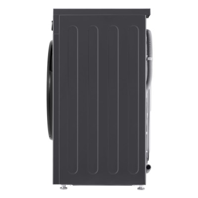 Пральна машина LG фронтальна, 7кг, 1200, A, 44см, дисплей, пара, інвертор, чорний