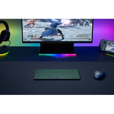 Клавіатура Razer Joro Ultra Low-Profile, 86key, BT, EN, RGB, чорний (RZ03-02360100-R3M1)