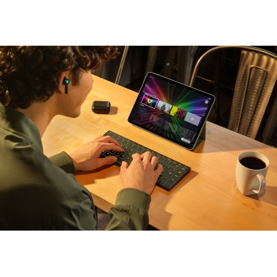 Клавіатура Razer Joro Ultra Low-Profile, 86key, BT, EN, RGB, чорний (RZ03-02360100-R3M1)