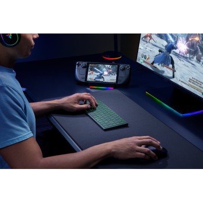 Клавіатура Razer Joro Ultra Low-Profile, 86key, BT, EN, RGB, чорний (RZ03-02360100-R3M1)