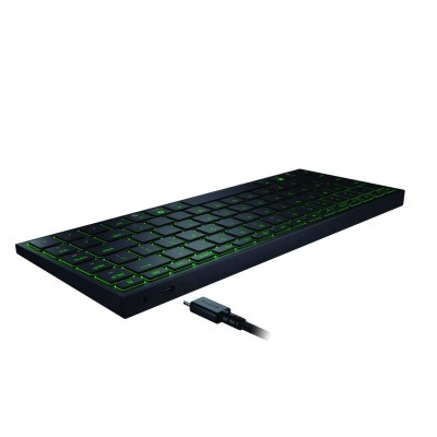 Клавіатура Razer Joro Ultra Low-Profile, 86key, BT, EN, RGB, чорний (RZ03-02360100-R3M1)