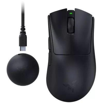 Миша Razer DeathAdder V4 Pro Gen-2, USB-A/WL, чорний (RZ01-05330100-R3G1)