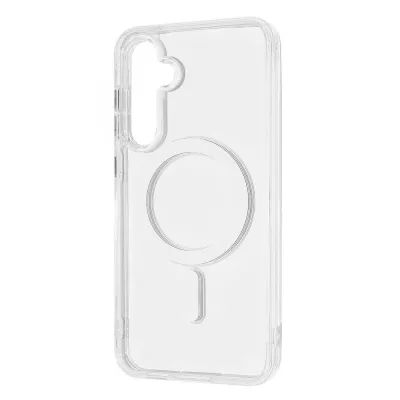 Чохол WAVE Clear Case (PC+TPU) with Magnetic Ring Samsung Galaxy S26 Plus clear