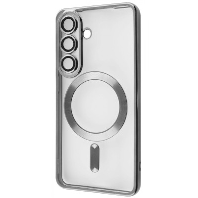 Чохол WAVE Metal Color Case with Magnetic Ring Samsung Galaxy S26 silver