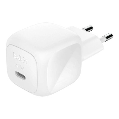 Зарядний пристрій мережевий Belkin 45Вт USB-С PD PPS, білий (WCA013KQWH)