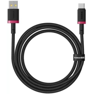 Кабель Baseus USB-Type-C 60W 2m (P10377802U01-03) червоно чорний