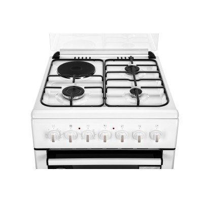 Плита ARDESTO комбі 3 газ + 1 електро, 64л, 60x60см, підсвічування, форсунки LPG (підключення газового балона), знімні направляю