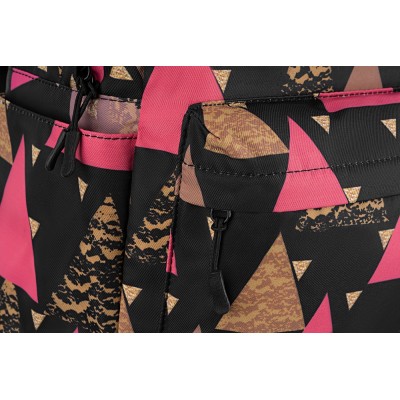 Рюкзак 2Е, TeensPack Triangles, чорний