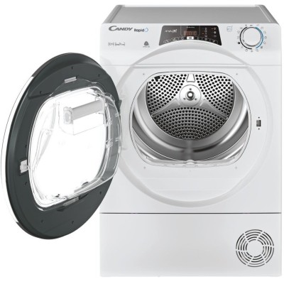 Сушильна машина Candy тепловий насос, 10кг, A++, 59,6см, дисплей, Wi-Fi + Bluetooth, білий (ROEH10A2TCEX-S)