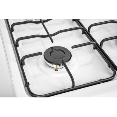 Плита ARDESTO комбі, 52л, 50x60см, підсвічування, форсунки LPG (підключення газового балона), білий (FSC-F5060MW)