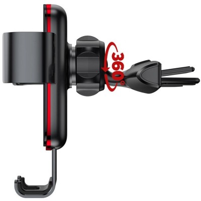 Автомобільний тримач Baseus Metal Age Gravity Car Mount CD Version (SUYL-J010) black