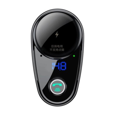 АЗП Baseus FM Launcher Locomotive 10W 2USB (CCHC000001) black