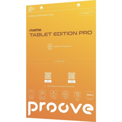 Захисна гідрогелева плівка Proove Hydrogel Screen Protection TABLET EDITION PRO Matte