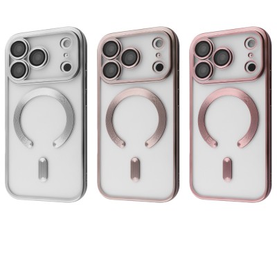 Чохол Metal Matte Case with Magnetic Ring iPhone 17 Pro Max cosmic orange