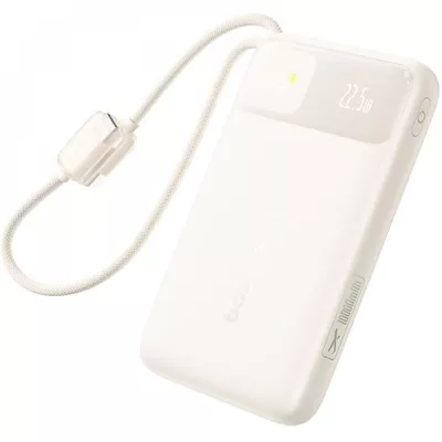 Портативна Батарея Baseus 10000mAh 22.5W EnerFill FC11 Digital Display (E0027R05) Beige