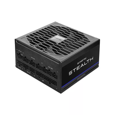 Блок живлення CHIEFTEC Stealth (1000W), >92%, 80+ Platinum, 135мм FDB, 1xMB 24pin(20+4), 2xCPU 8pin(4+4), 2xMolex, 10xSATA, 3xPC