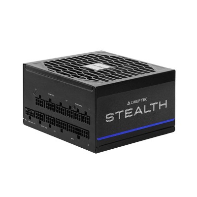 Блок живлення CHIEFTEC Stealth (1000W), >92%, 80+ Platinum, 135мм FDB, 1xMB 24pin(20+4), 2xCPU 8pin(4+4), 2xMolex, 10xSATA, 3xPC