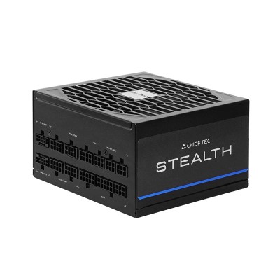 Блок живлення CHIEFTEC Stealth (1200W), >92%, 80+ Platinum, 135мм FDB, 1xMB 24pin(20+4), 2xCPU 8pin(4+4), 2xMolex, 10xSATA, 3xPC