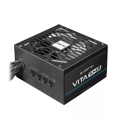 Блок живлення CHIEFTEC Vita SM3 (650W), >85%, 80+ Bronze, 120мм, 1xMB 24pin(20+4), 2xCPU 8pin(4+4), 3xMolex, 6xSATA, 2xPCIe 8pin