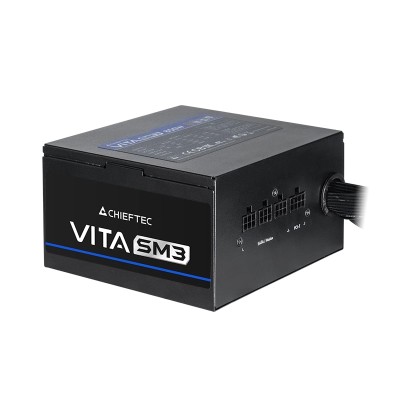 Блок живлення CHIEFTEC Vita SM3 (650W), >85%, 80+ Bronze, 120мм, 1xMB 24pin(20+4), 2xCPU 8pin(4+4), 3xMolex, 6xSATA, 2xPCIe 8pin