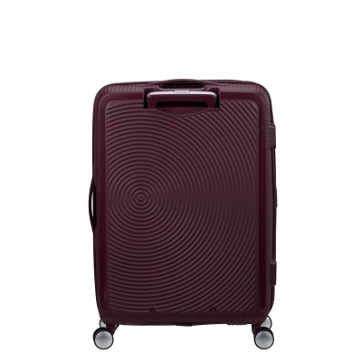 Валіза American Tourister, Soundbox, поліпропілен, середня, 67см, 71.5/81л, TSA, 4 колеса, EXP, бордовий (32G*50002)