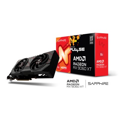 Відеокарта SAPPHIRE Radeon RX 9060 XT 8GB GDDR6 PULSE GAMING OC (11350-04-20G)