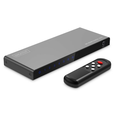 Відеокомутатор DIGITUS UHD HDMI (INx5 - OUTx1), 8K