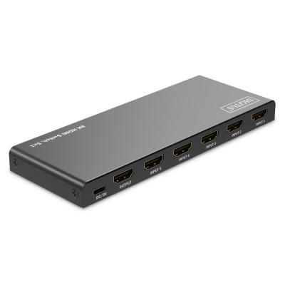 Відеокомутатор DIGITUS UHD HDMI (INx5 - OUTx1), 8K