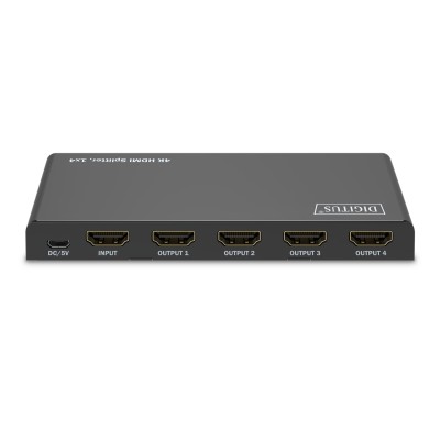 Відеосплітер DIGITUS HDMI (INx1 - OUTx4), 4K