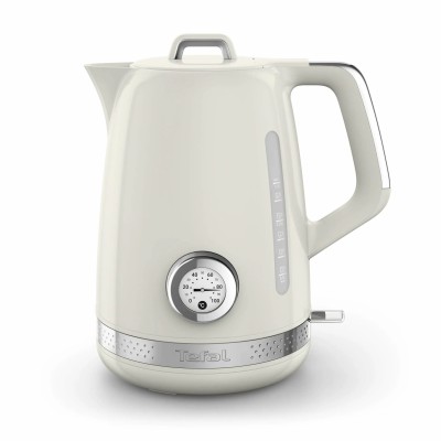Електрочайник Tefal Soleil+ 1.7л, Strix, пластик, бежевий (KO355AE0)