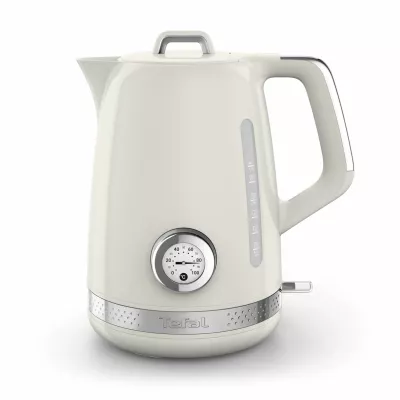 Електрочайник Tefal Soleil+ 1.7л, Strix, пластик, бежевий (KO355AE0)
