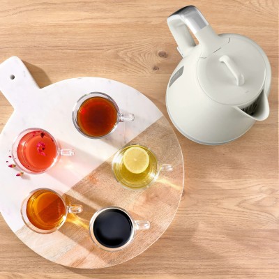 Електрочайник Tefal Soleil+ 1.7л, Strix, пластик, бежевий (KO355AE0)