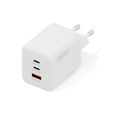 Зарядний пристрій DIGITUS GaN 2хUSB-C, 1хUSB-A, 100W (DA-10304)