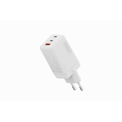 Зарядний пристрій DIGITUS GaN 2хUSB-C, 1хUSB-A, 67W (DA-10303)