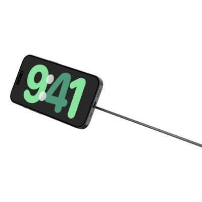 Зарядний пристрій бездротовий Belkin UltraCharge Magnetic Kickstand 15Вт, чорний (WIA011HQBK)