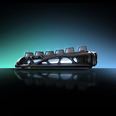 Клавіатура механічна GravaStar Mercury V75 80keys, Magnetic Jade Pro, 8K, USB-A, RGB, Stealth Black (GS_V75_BLK)