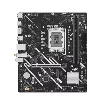 Материнcька плата ASUS PRIME B760M-F WIFI s1700 B760 2xDDR5 M.2 HDMI DP Wi-Fi BT mATX (90MB1N00-M0EAY0)