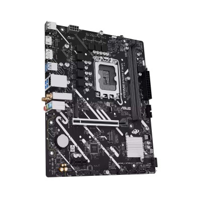 Материнcька плата ASUS PRIME B760M-F WIFI s1700 B760 2xDDR5 M.2 HDMI DP Wi-Fi BT mATX (90MB1N00-M0EAY0)