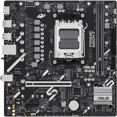 Материнcька плата ASUS PRIME B850M-F sAM5 B850 2xDDR5 M.2 HDMI Wi-Fi BT mATX (90MB1N90-M0EAY0)
