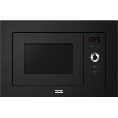 Мікрохвильова піч Franke вбудовувана, 20л, 800Вт, гриль, дисплей, чорний (131.0632.993)
