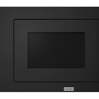 Мікрохвильова піч Franke вбудовувана, 20л, 800Вт, гриль, дисплей, чорний (131.0632.993)