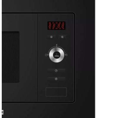 Мікрохвильова піч Franke вбудовувана, 20л, 800Вт, гриль, дисплей, чорний (131.0632.993)