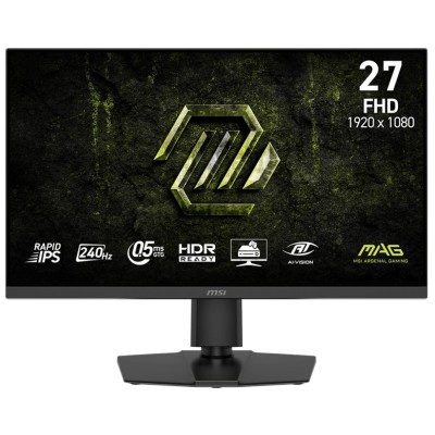Монітор MSI 27" MAG 272PF-X24 2xHDMI, DP, MM, IPS, 1920x1080, 240Hz, 0.5ms, sRGB 122%, AdaptiveSync, Pivot (9S6-3CE59T-020)