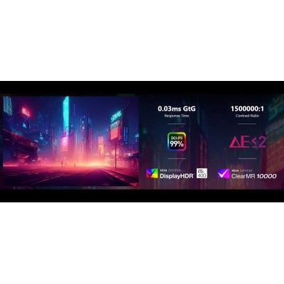 Монітор MSI 31.5" MAG 322UP-E16 2xHDMI, DP, USB-C, Audio, QD-OLED, 3840x2160, 165Hz, 0.03ms, sRGB 138%, FreeSync, HAS, HDR400 (9