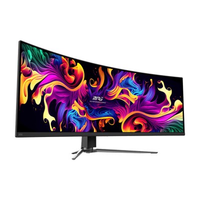 Монітор MSI 49" MPG 491CQP 2xHDMI, DP, USB-C, 2xUSB, QD-OLED, 5120x1440, 32:9, 144Hz, 0.03ms, sRGB 146%, CURVED, AdaptiveSync, H
