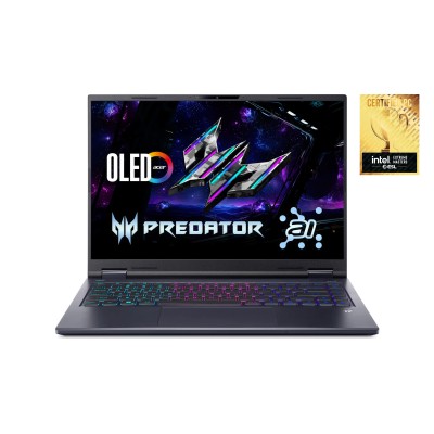 Ноутбук Acer Predator Helios Neo 14 PHN14-71 14.5" 2.8K OLED, Intel U9-285H, 32GB, F2TB, NVD5070-8, Lin, чорний (NH.QY3EU.005)