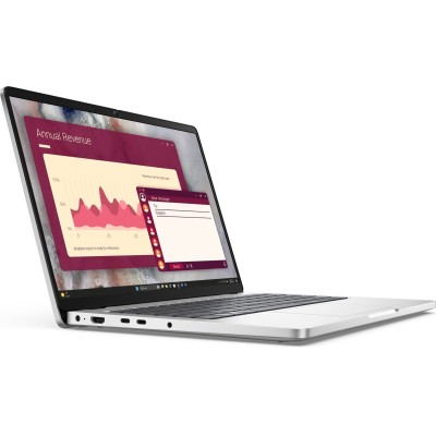 Ноутбук Dell Pro 14 14" FHD+ IPS AG, Intel U7-255U, 32GB, F512GB, UMA, Lin, сріблястий (BTO108PC14250UA_UBU)