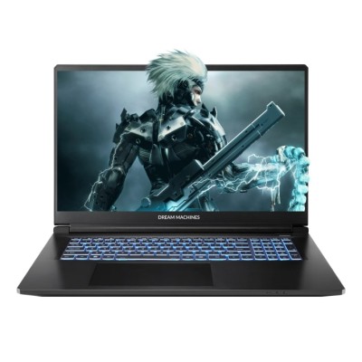Ноутбук Dream Machines RT5050-17 17.3FHD IPS, AMD AI 7 350, 32GB, F2TB, NVD5050-8, DOS, чорний (RT5050-17UA25)